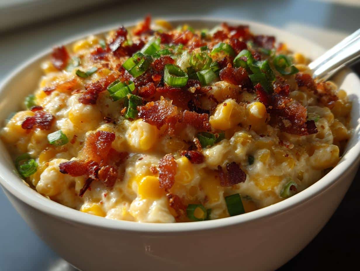 Jalapeño Popper Creamed Corn with Game-Changing Flavor