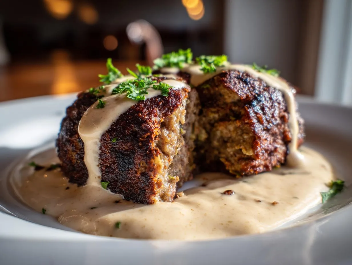 Lebanese Lamb Kofta with Tahini Sauce