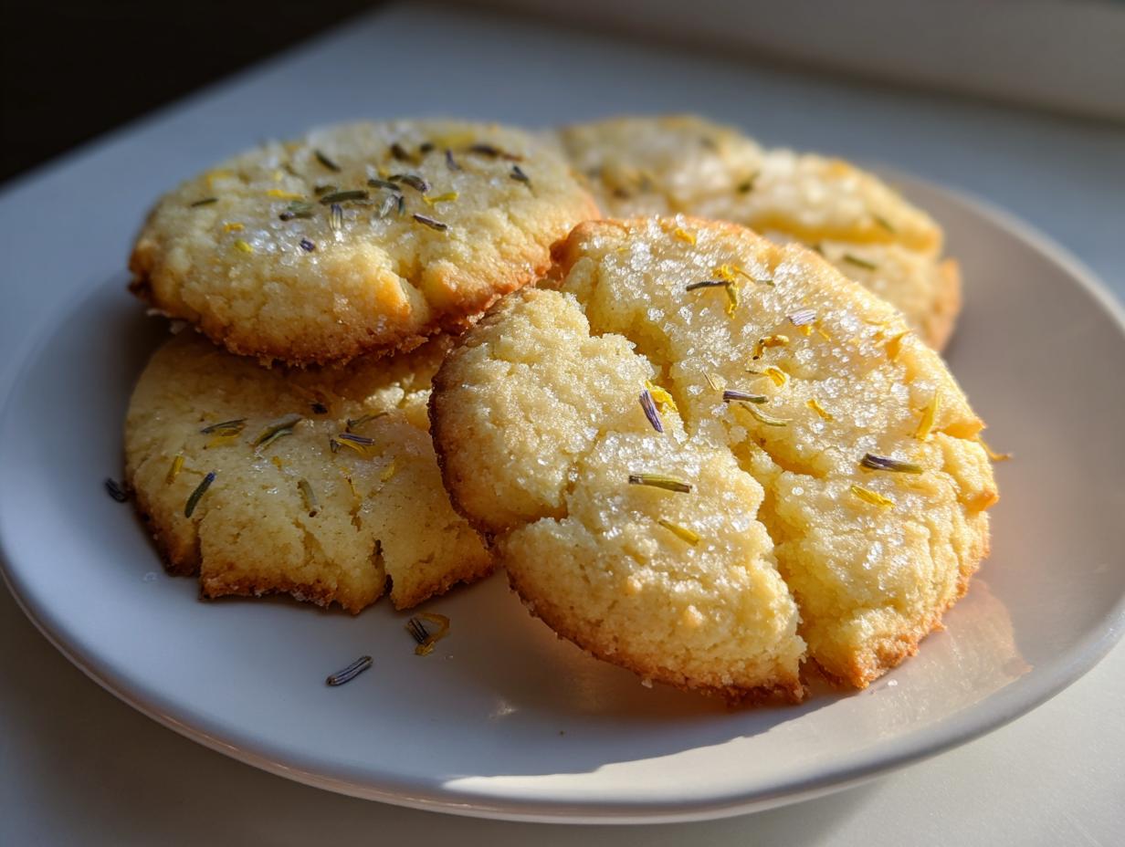 Irresistible Lemon Lavender Shortbread Cookies You’ll Love