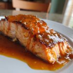 Mango Habanero Glazed Salmon