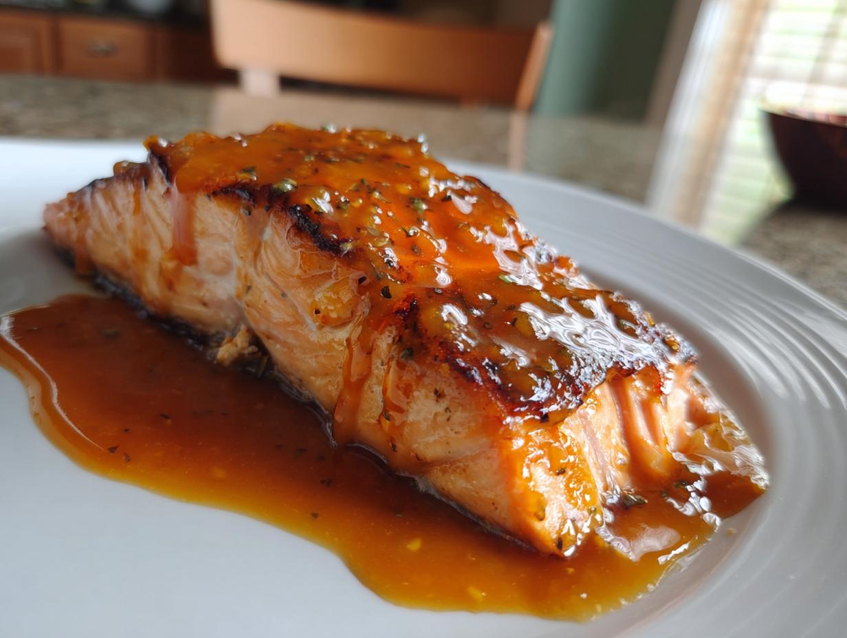 Fiery Mango Habanero Glazed Salmon in 30 Minutes
