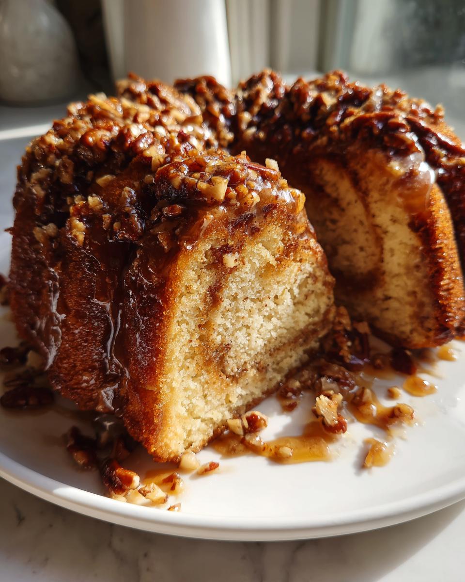 Maple Pecan Coffee Cake - detail 1