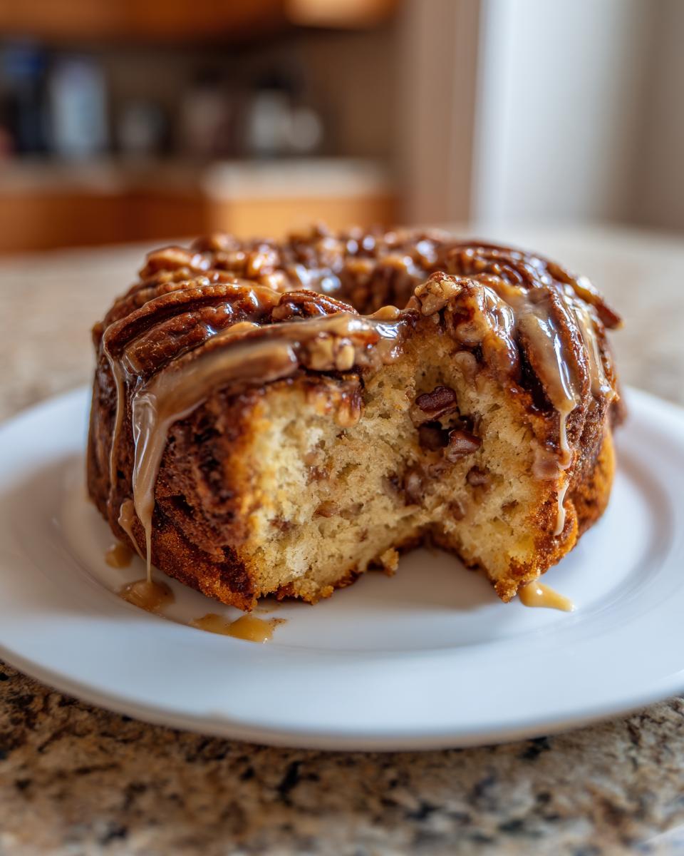 Maple Pecan Coffee Cake - detail 2