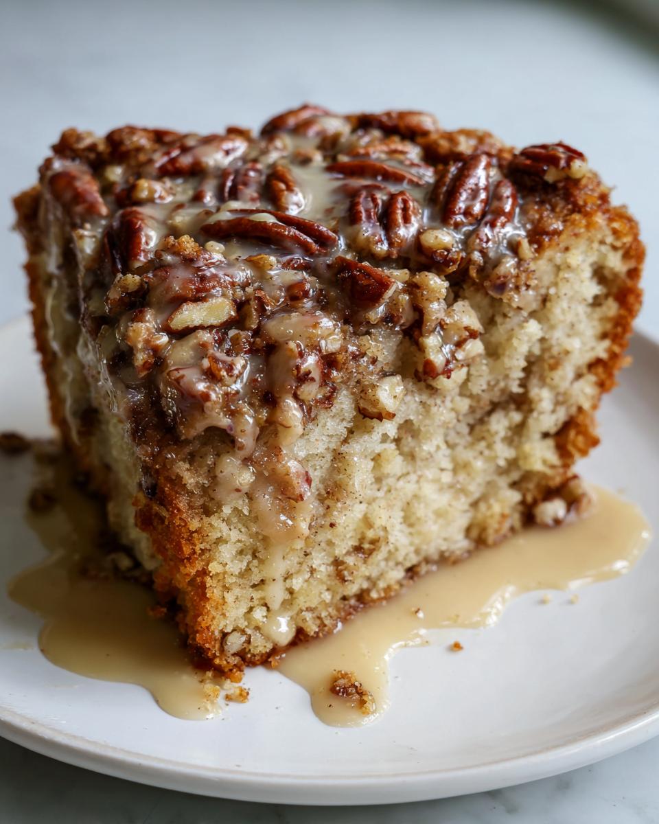 Maple Pecan Coffee Cake - detail 3