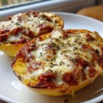 Mini Spaghetti Squash Lasagnas