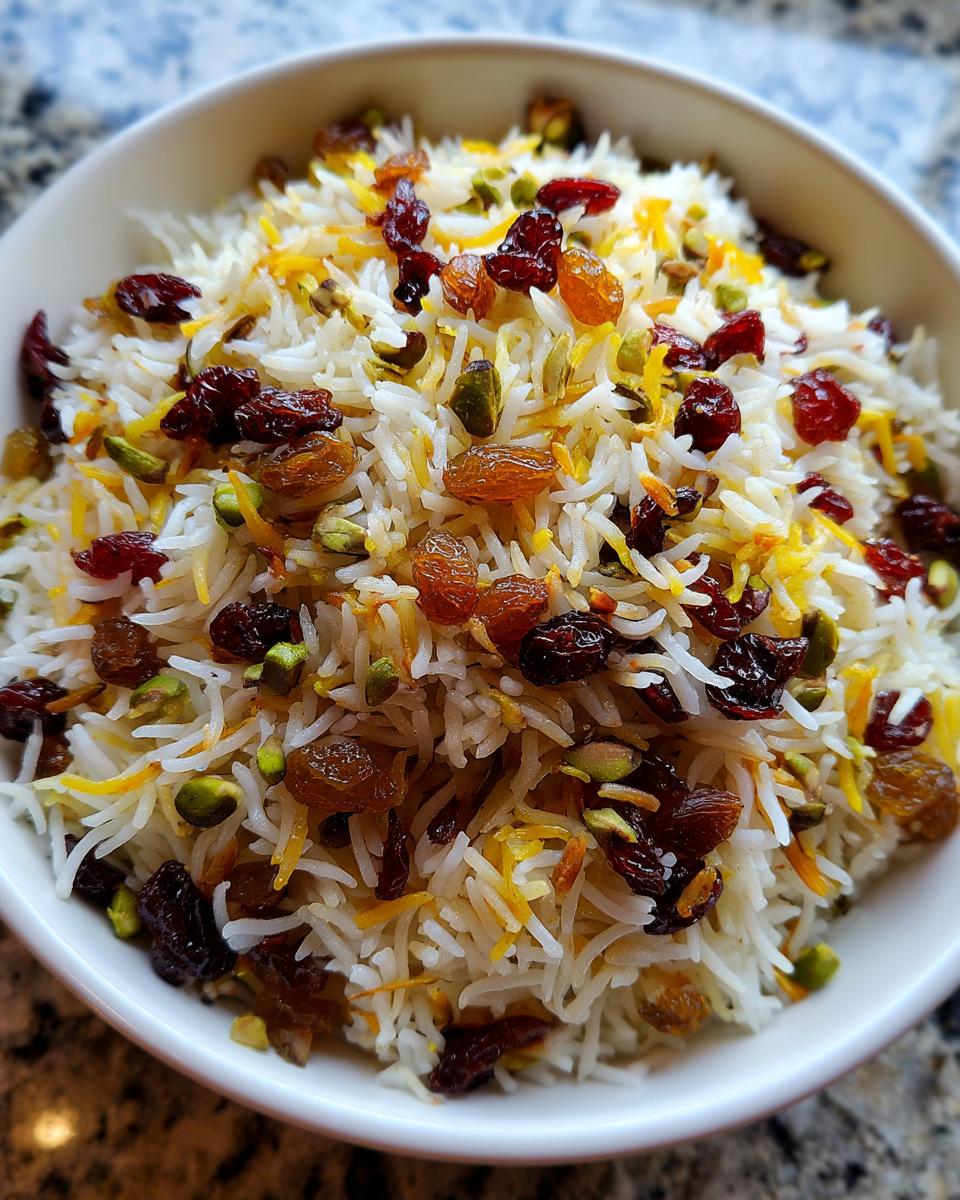 Persian Jeweled Rice - detail 2