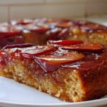 Plum Upside-Down Cake