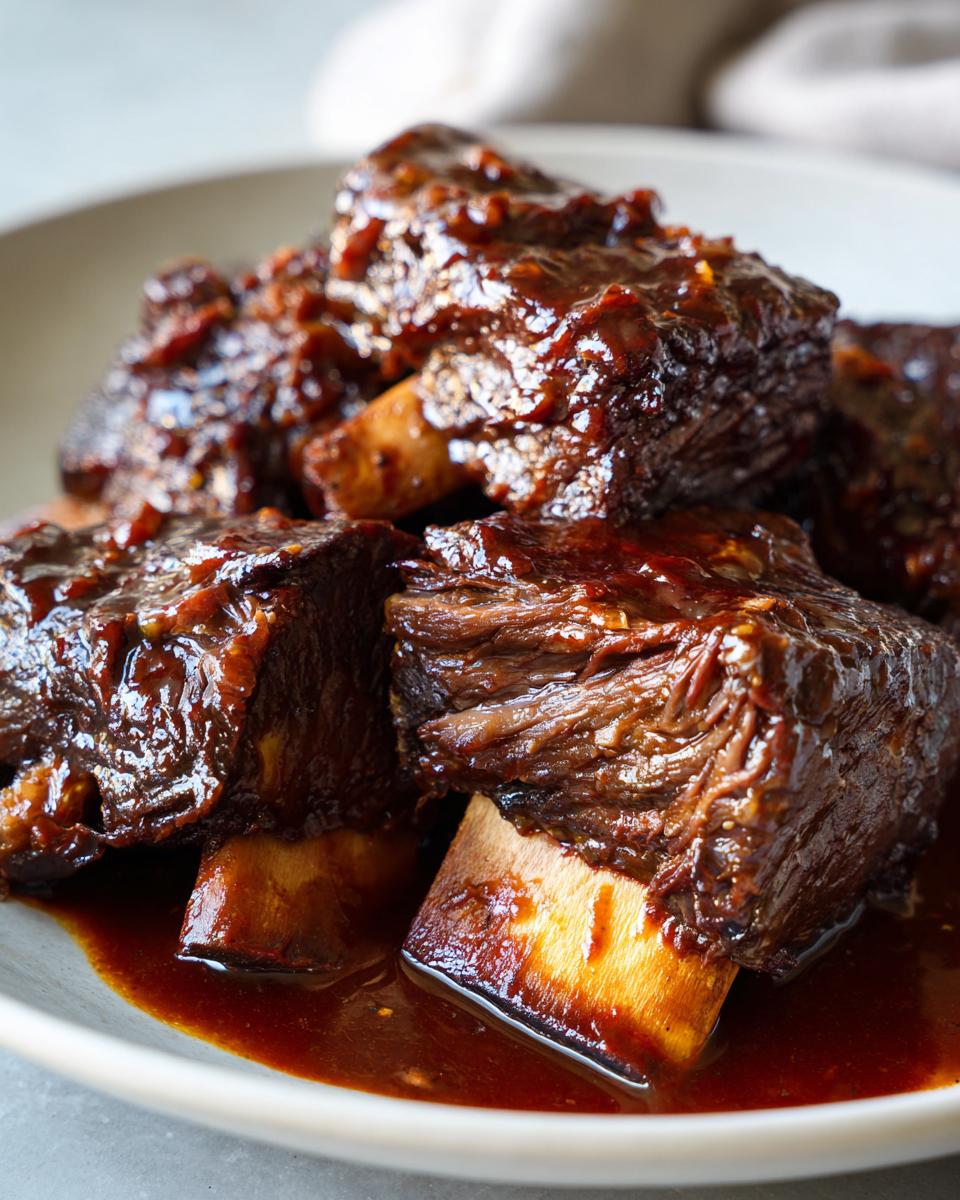 Red Wine-Braised Short Ribs - detail 1