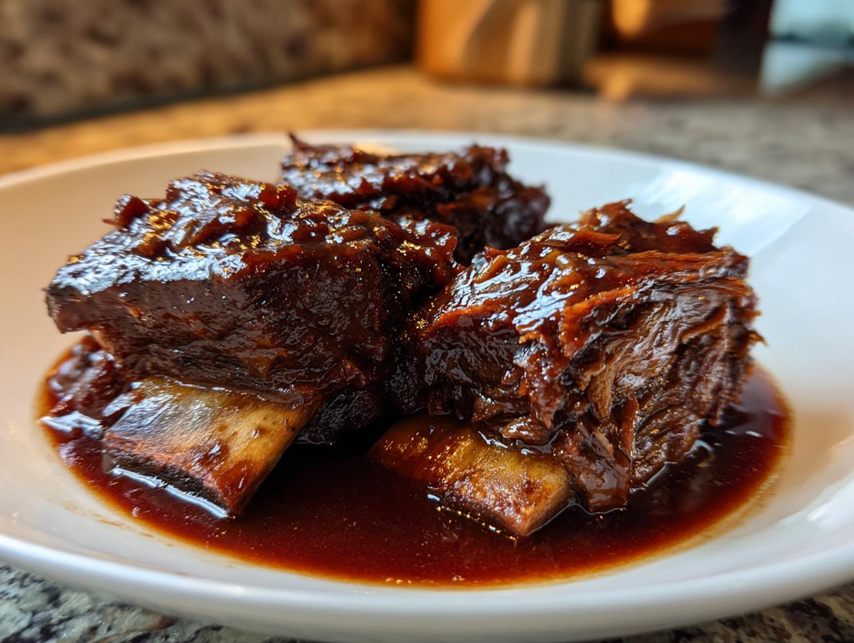 Heavenly 3-Hour Red Wine-Braised Short Ribs Recipe