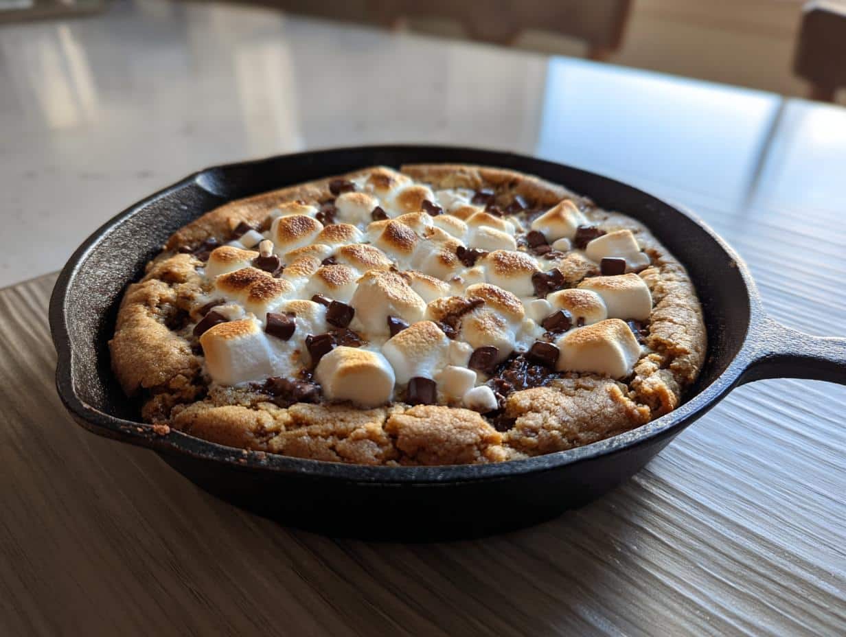 Irresistible S’Mores Skillet Cookie in 30 Minutes Flat