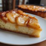 Salted Caramel Pear Tart