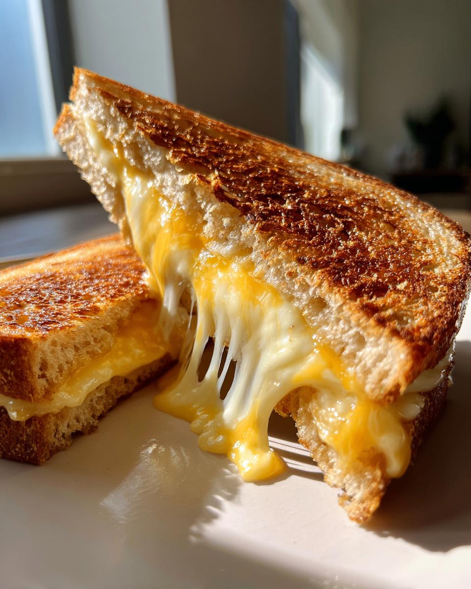 Smoked Gouda and Ale Grilled Cheese - detail 1