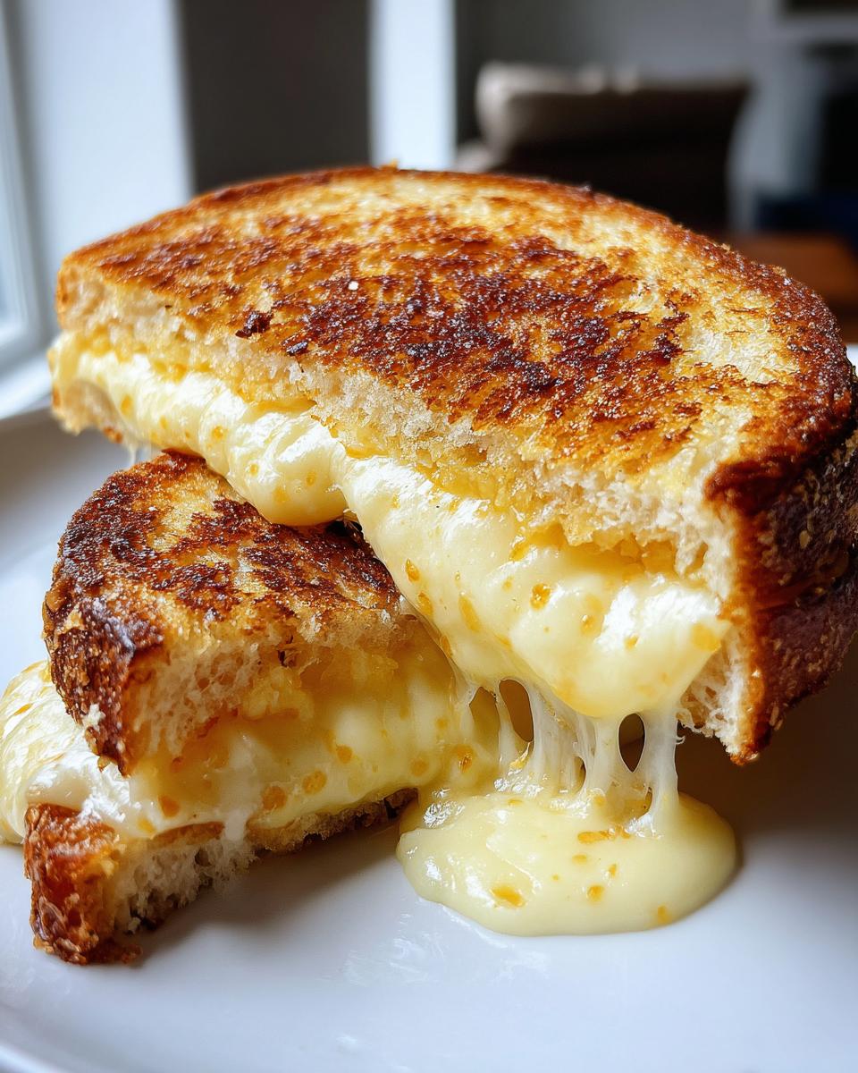 Smoked Gouda and Ale Grilled Cheese - detail 2