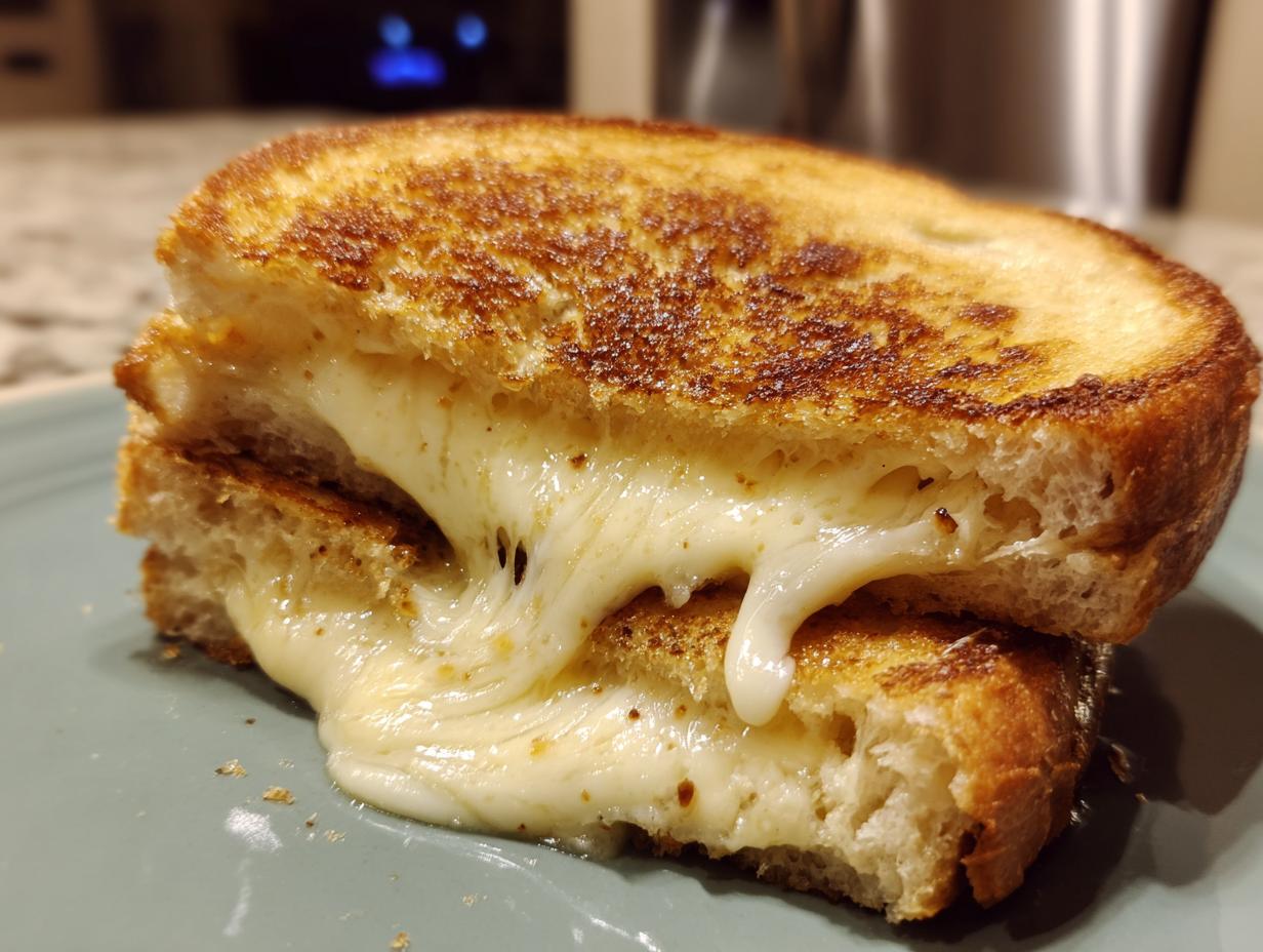 Irresistible Smoked Gouda Grilled Cheese
