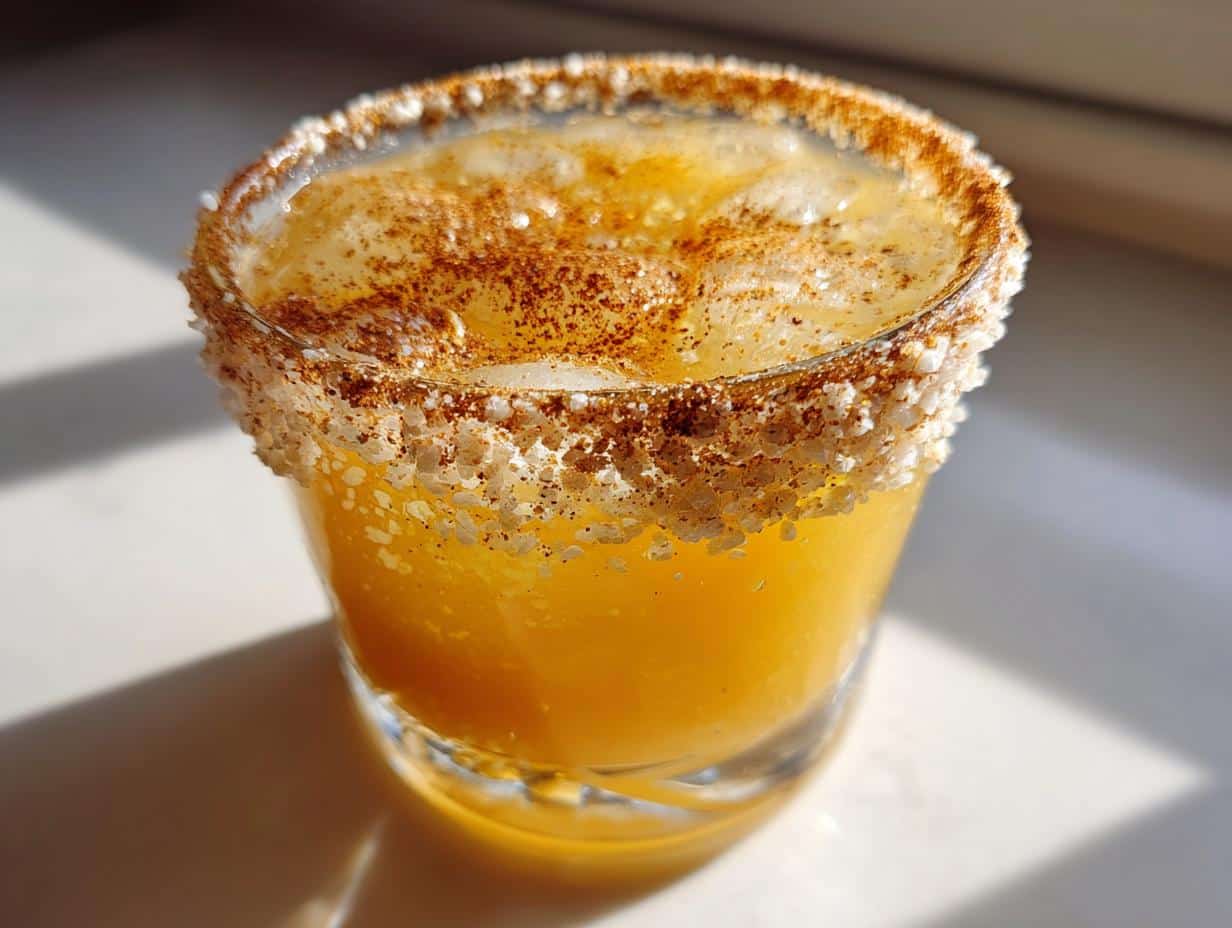 5-Minute Smoky Harvest Apple Cider Margarita Recipe
