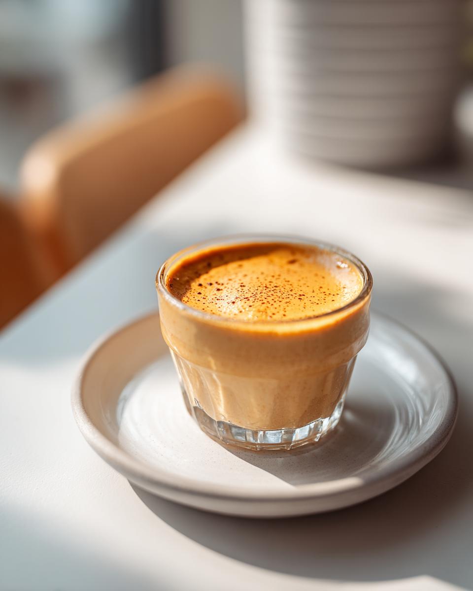 Thai Iced Tea Panna Cotta - detail 1