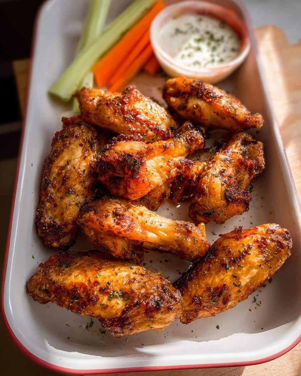 air fryer chicken wings recipe - detail 3