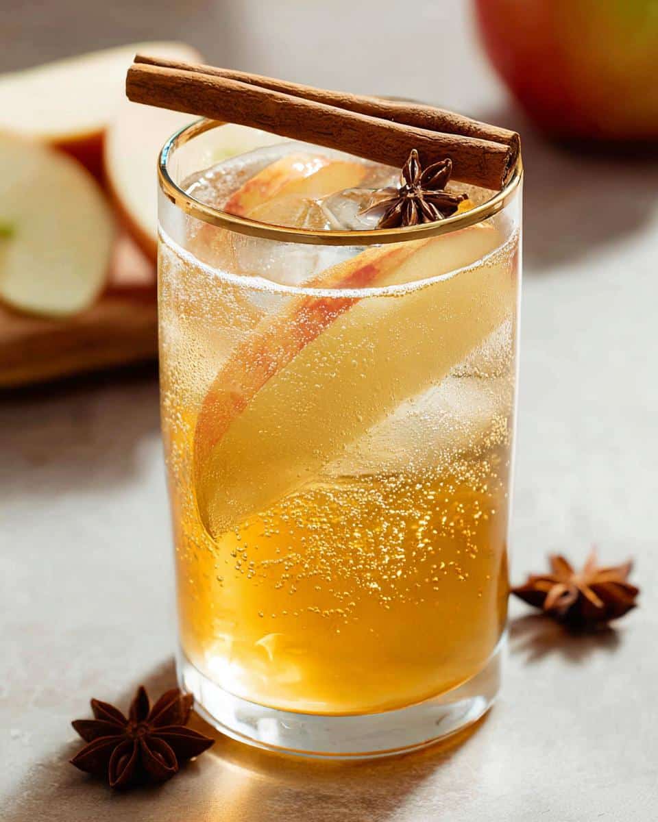 apple cider mocktail recipe - detail 1