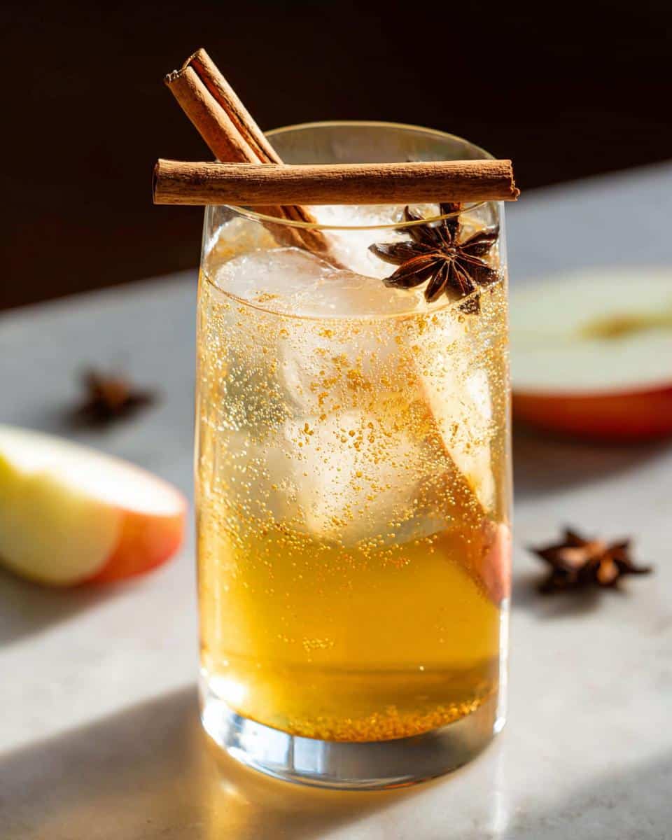 apple cider mocktail recipe - detail 3