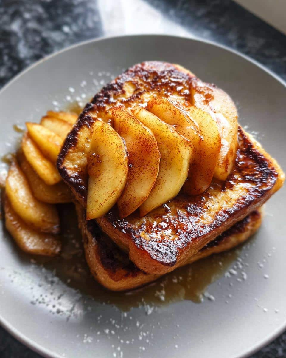 apple cinnamon french toast recipe - detail 2