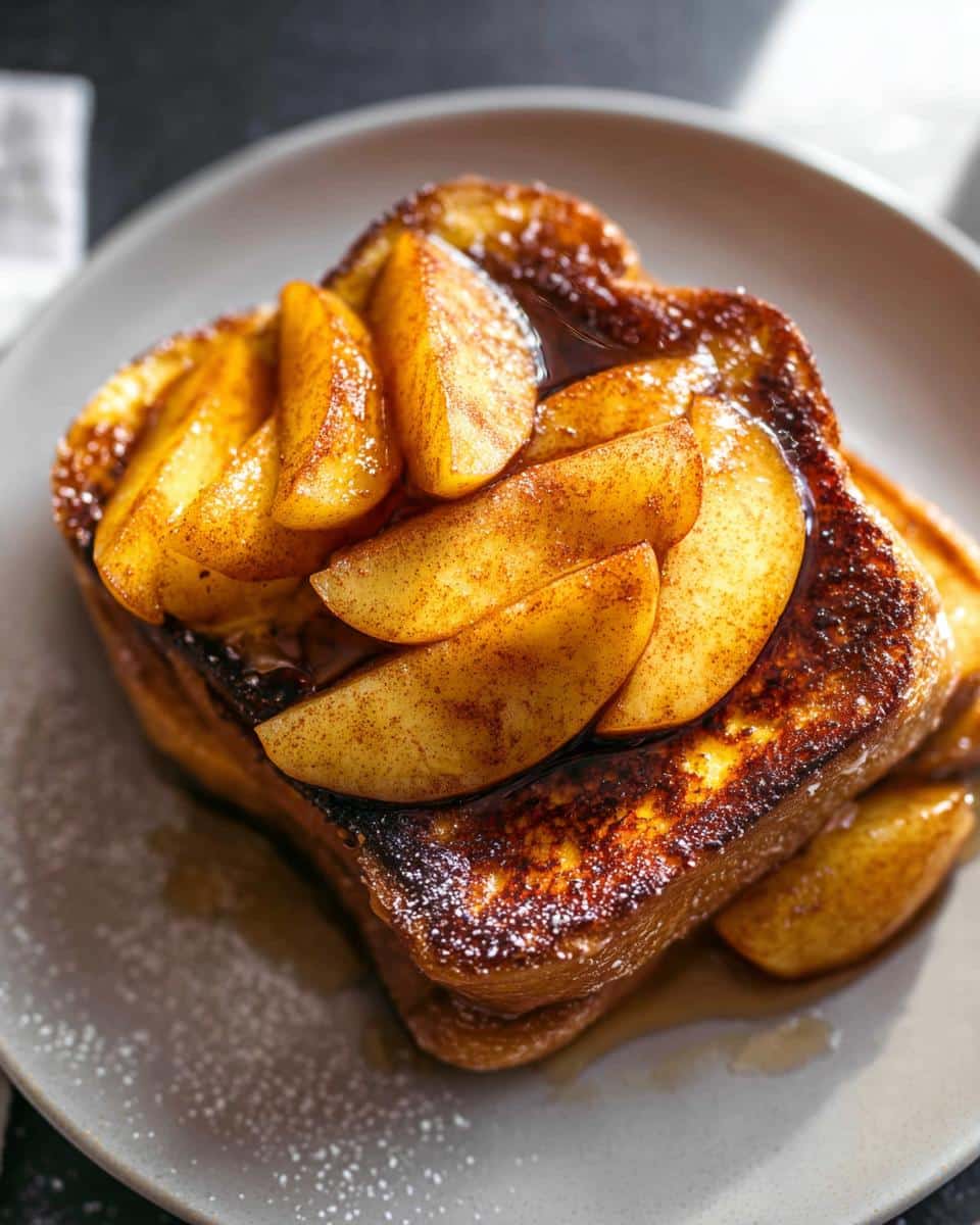 apple cinnamon french toast recipe - detail 3
