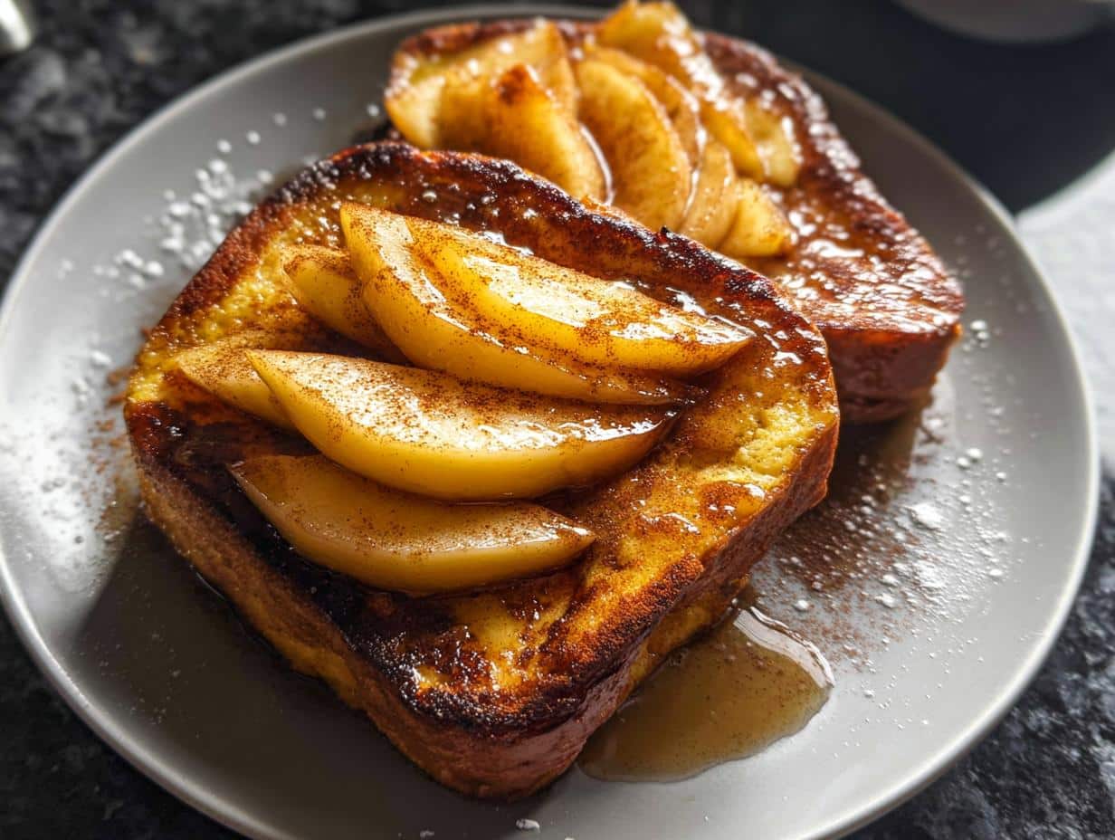 15-Minute Irresistible Apple Cinnamon French Toast Recipe