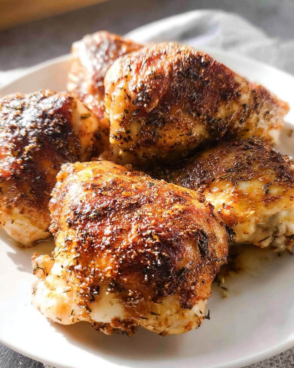 baked chicken thighs recipe - detail 3