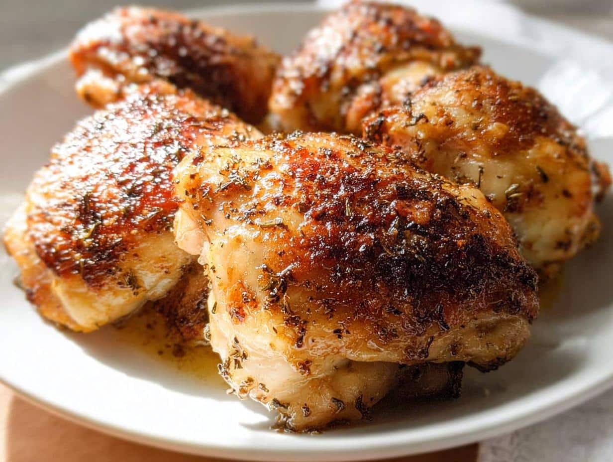 Irresistible Baked Chicken Thighs Recipe – 6 Juicy Secrets Revealed