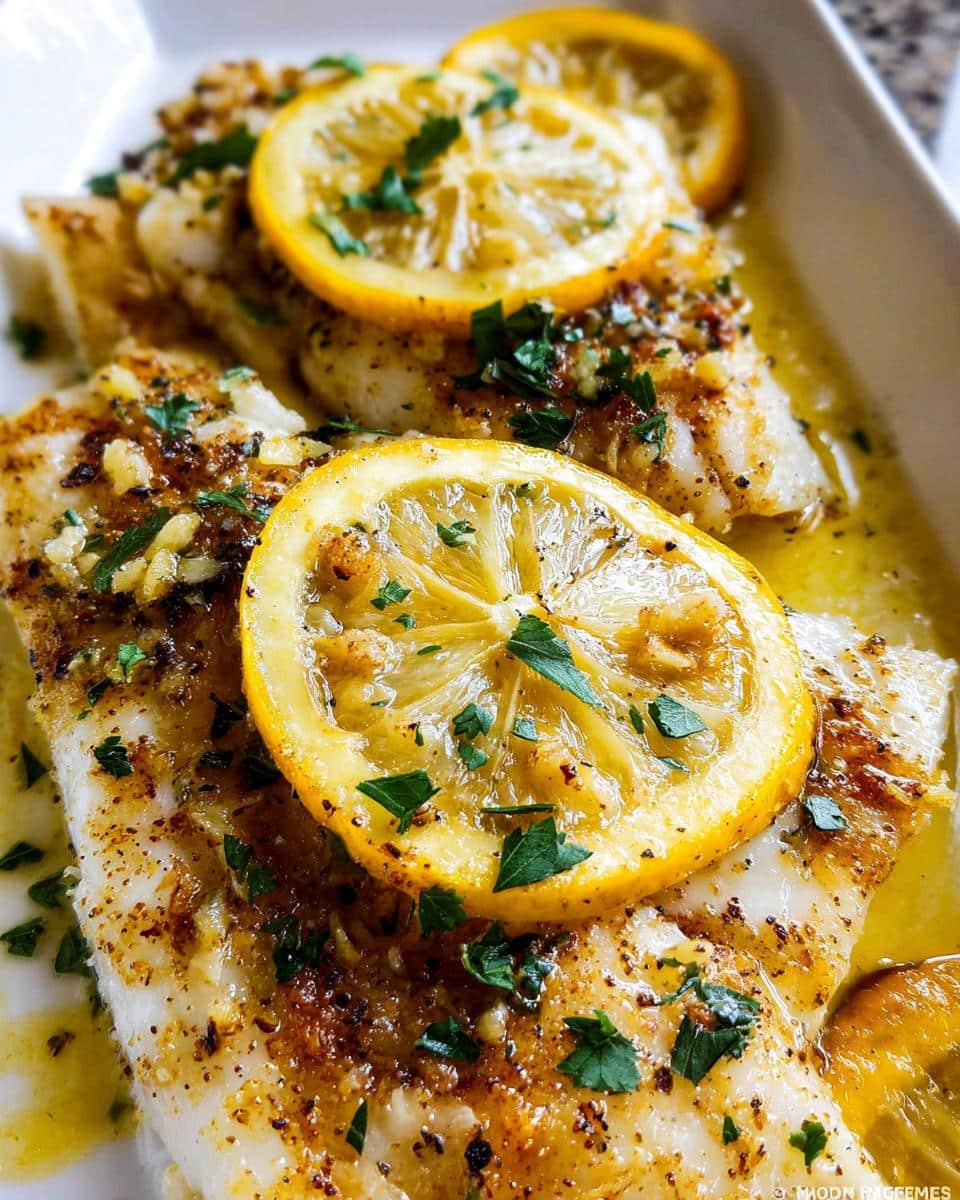 baked fish with lemon recipe - detail 3
