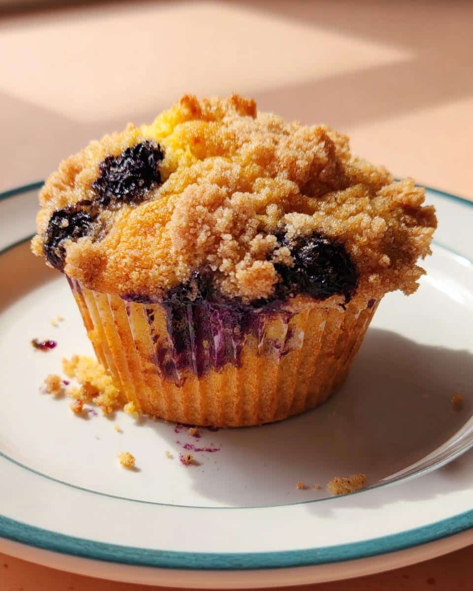 blueberry muffins recipe - detail 2