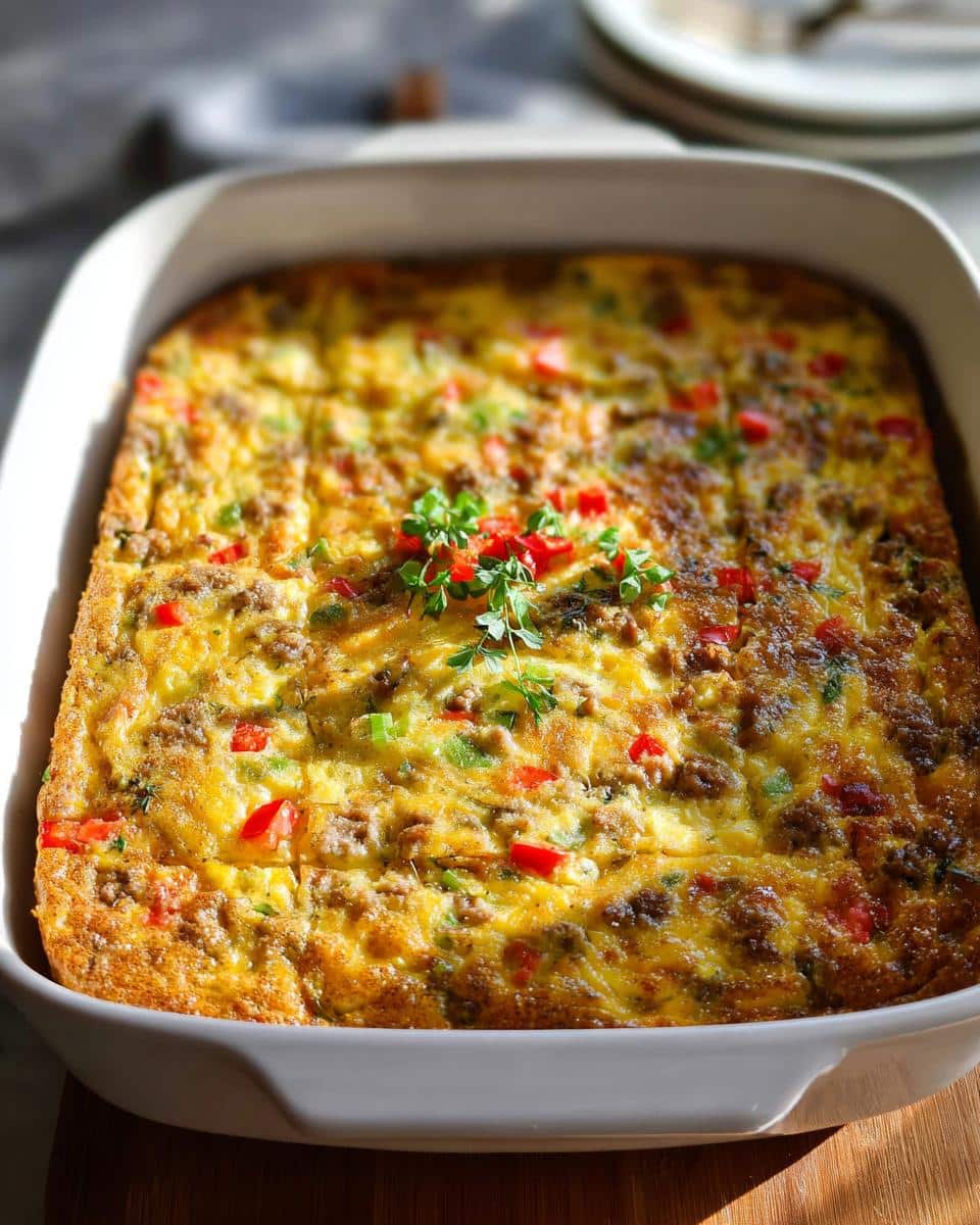 breakfast casserole recipe - detail 3