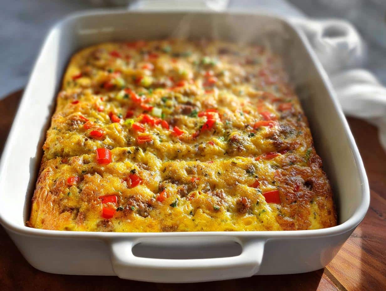 Easy 6-Ingredient Breakfast Casserole Recipe That Wows