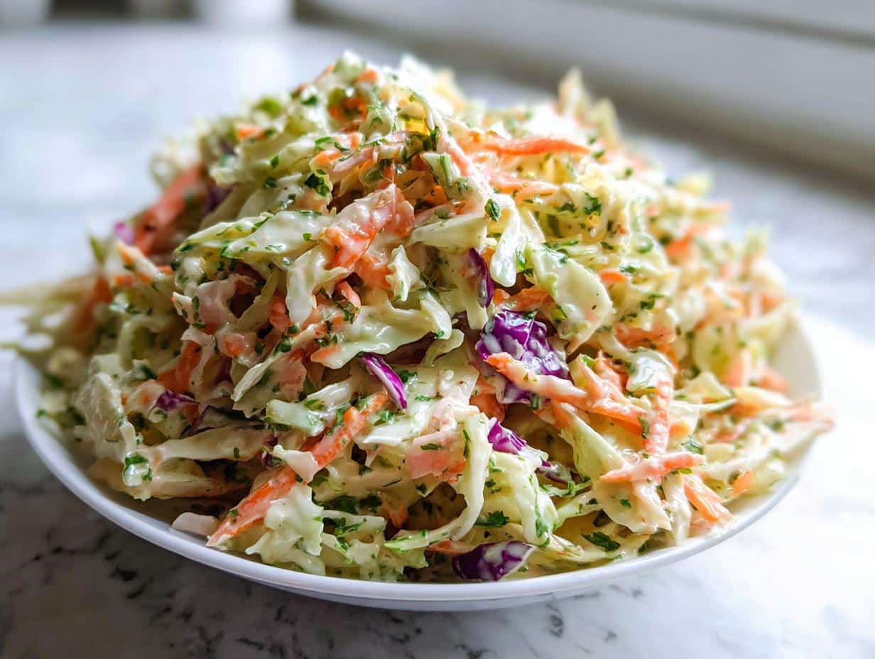 Creamy Coleslaw Recipe Ready in 15 Minutes Flat!