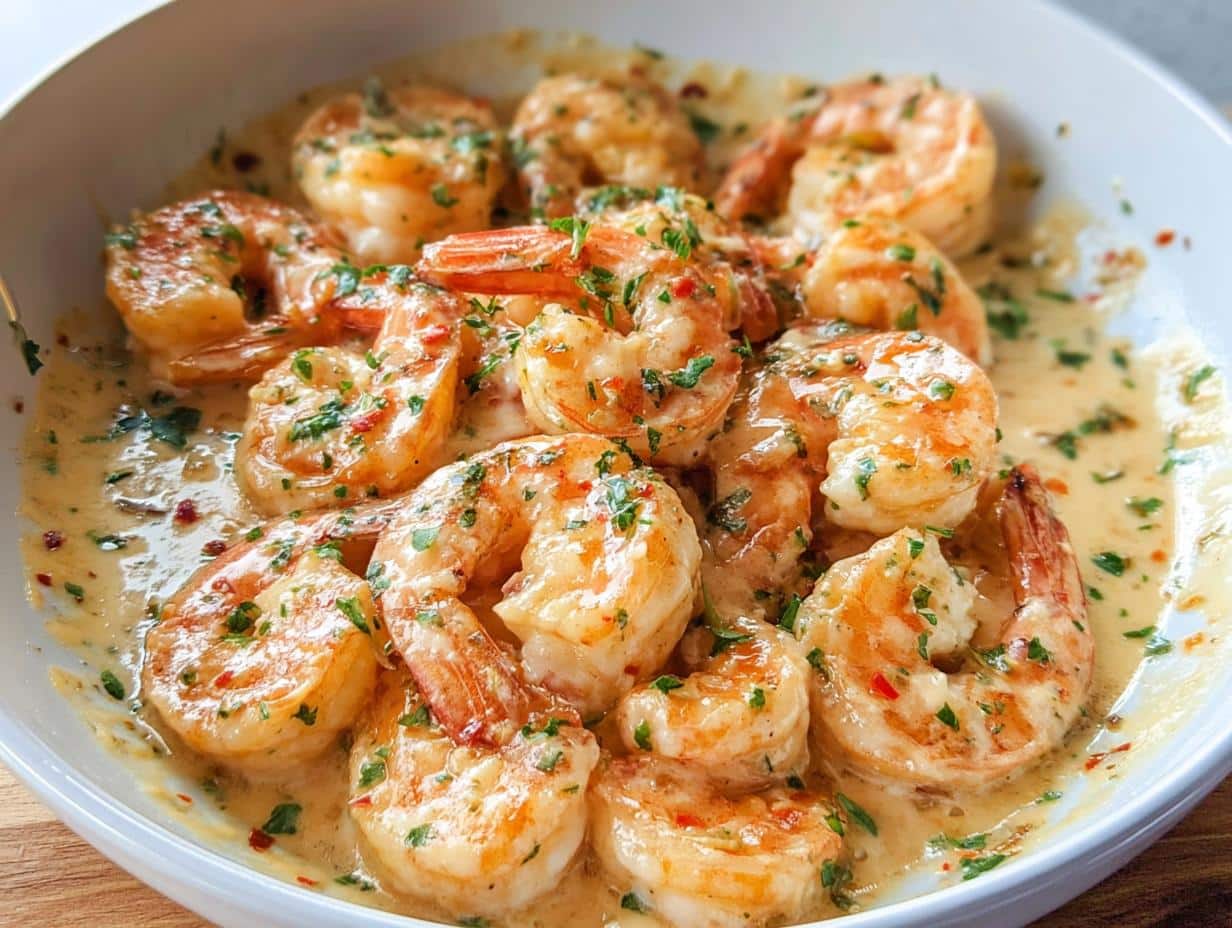 20-Minute Creamy Garlic Shrimp Recipe That Will Amaze You