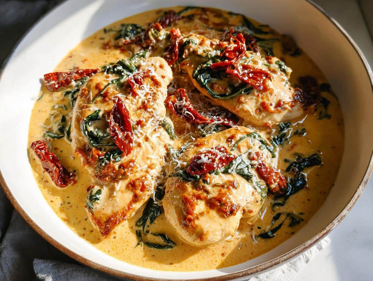 30-Minute Creamy Tuscan Chicken Recipe for Unbeatable Comfort