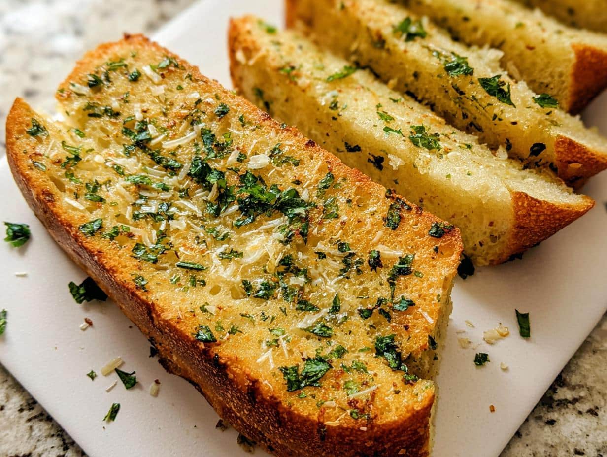 Irresistible Garlic Bread Recipe in Under 30 Minutes