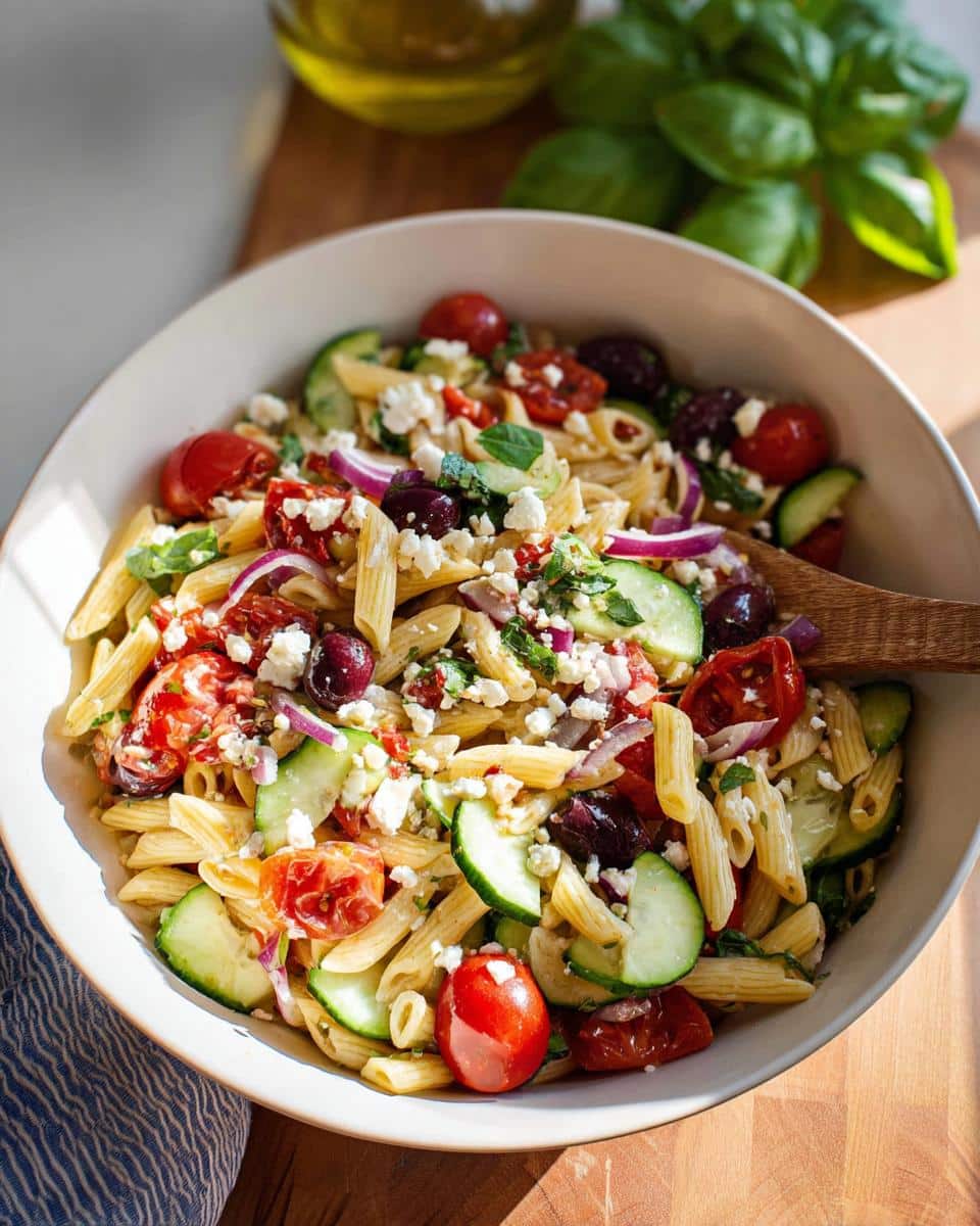 pasta salad recipe - detail 1