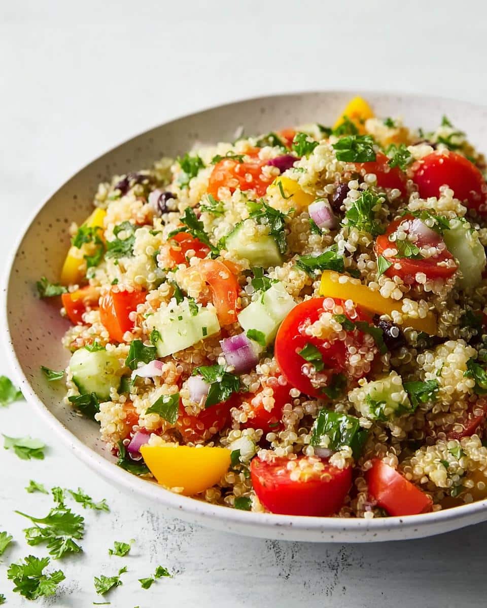quinoa salad recipe - detail 1