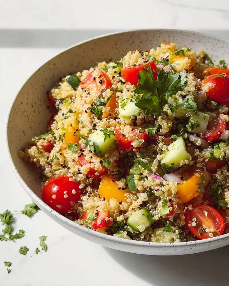quinoa salad recipe - detail 2