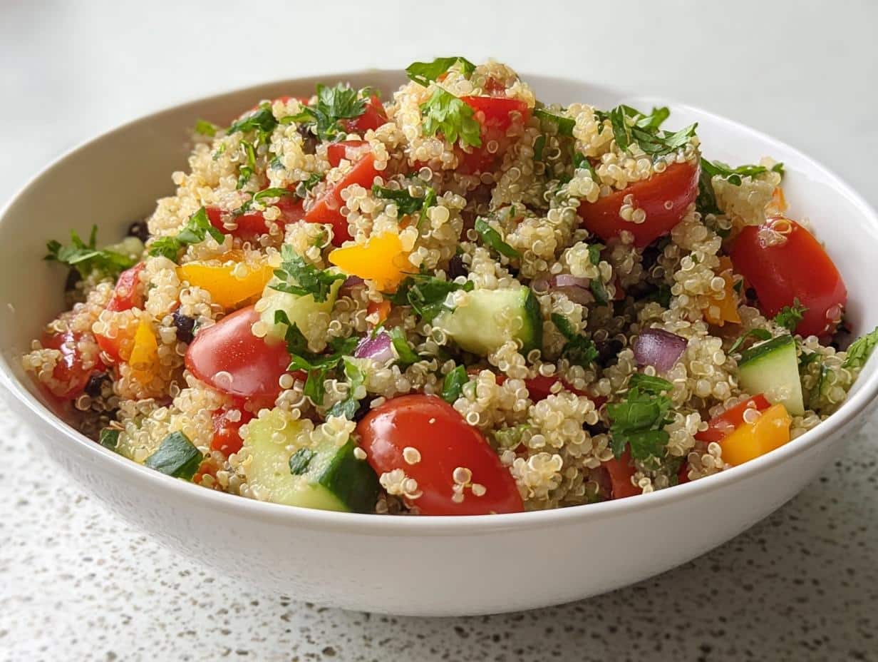 Irresistible 30-Minute Quinoa Salad Recipe You’ll Crave