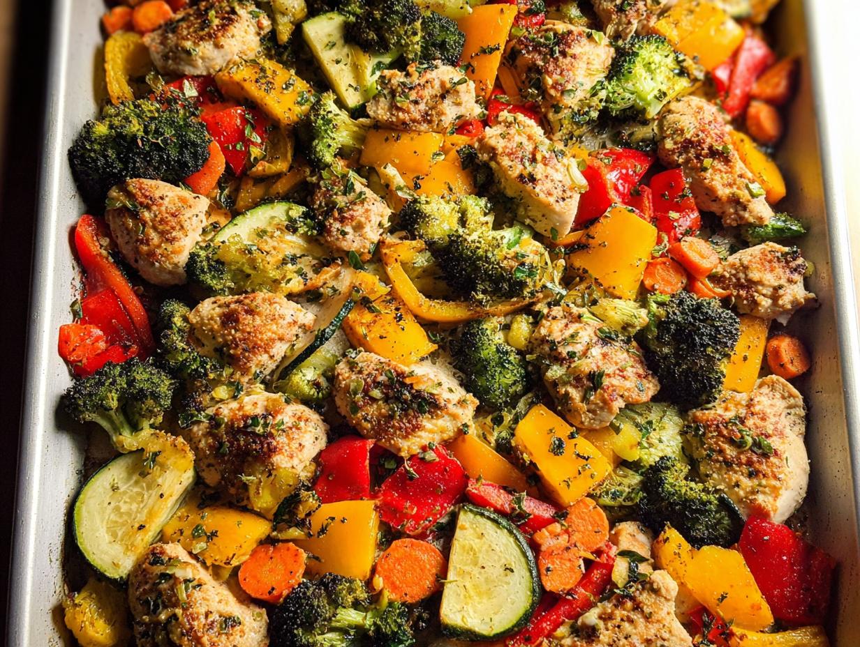 Perfect 30-Minute Sheet Pan Chicken and Veggies Recipe